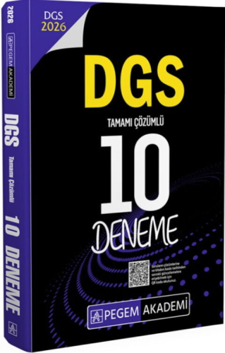 DGS Kitapları,Deneme Sınavları, - Pegem Sınav Kitapları - Pegem Yayınl