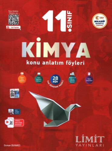 Limit Yayınları 11. Sınıf Kimya Konu Anlatım Föyleri
