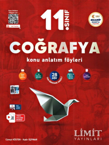 Limit Yayınları 11. Sınıf Coğrafya Konu Anlatım Föyleri