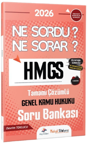 HMGS, Hakimlik Sınavları,HMGS Soru Bankası, - Dizgi Kitap - Dizgi Kita