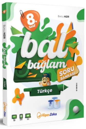 Hiper Zeka Yayınları 8. Sınıf Bal Bağlam Türkçe Soru Bankası