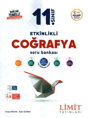 Limit Yayınları 11. Sınıf Coğrafya Etkinlikli Soru Bankası