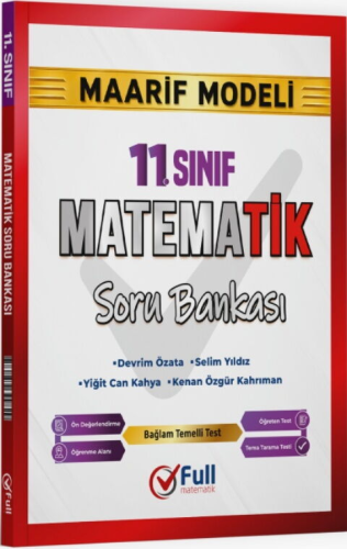 Full Matematik 11. Sınıf Matematik Maarif Soru Bankası