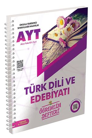 Murat Yayınları AYT Türk Dili ve Edebiyatı Öğrencim Defteri Komisyon