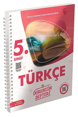Murat Yayınları 5. Sınıf Türkçe Öğrencim Defteri Komisyon