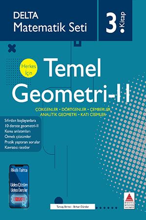 Delta Kültür Temel Geometri 2 Herkes İçin Matematik Seti 3. Kitap Birk