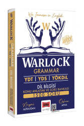 Yargı Yayınları YDT YDS YÖKDİL Warlock Grammar Dil Bilgisi Konu Anlatımı ve Soru Bankası (1500 Soru)