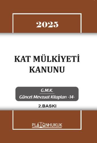 Hukuk Kitapları,Kanunlar, - Platon Hukuk - Kat Mülkiyeti Kanunu