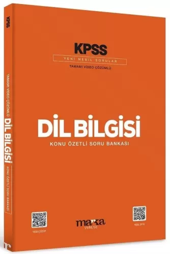 Marka Yayınları KPSS Dil Bilgisi Konu Özetli Soru Bankası Komisyon