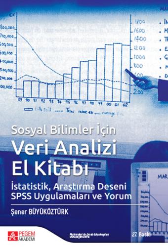 Sosyal Bilimler için Veri Analizi El Kitabı Şener Büyüköztürk Şener Bü