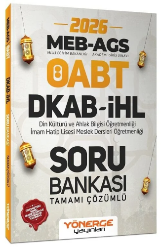 MEB-AGS ÖABT Kitapları,Soru Bankası, - Yönerge Yayınları - Yönerge Yay