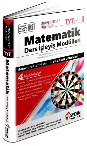 Aydın Yayınları TYT Matematik Ders İşleyiş Modülleri