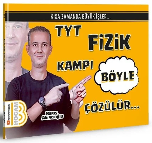 Benim Hocam Yayınları 2024 TYT Fizik Kampı Barış Akıncıoğlu