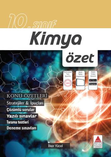 Delta Kültür 10. Sınıf Kimya Özet İlker Yücel