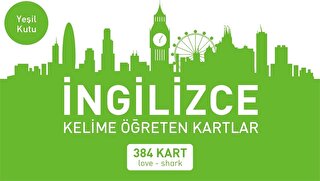 İngilizce Kelime Öğreten Kartlar Yeşil Kutu Kolektif