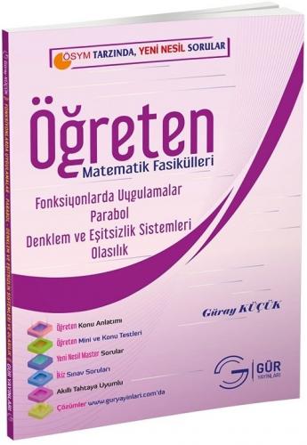 Gür Yayınları Öğreten Matematik Fasikülleri - Fonksiyonlarda Uygulamal