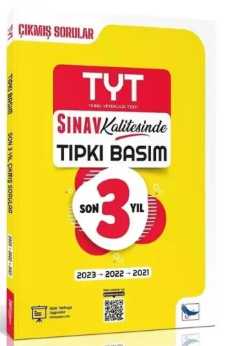Sınav Yayınları TYT Tıpkı Basım Sınav Kalitesinde Son 3 Yıl Çıkmış Sor