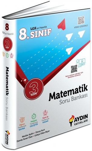5-8. Sınıf Kitapları - Aydın Yayınları 8. Sınıf LGS Matematik Üç Adım 
