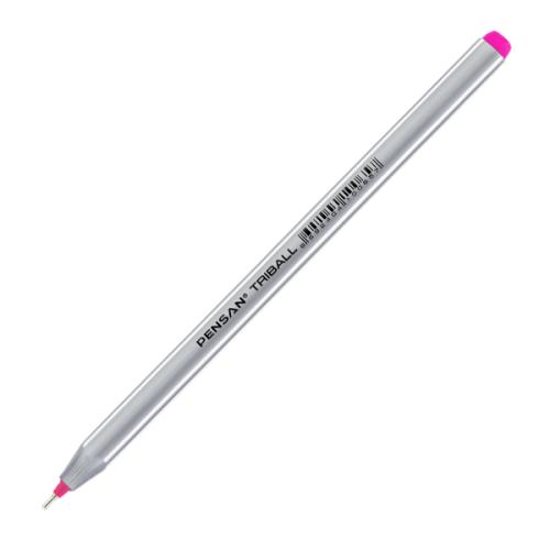 Kırtasiye Malzemeleri - Pensan Tükenmez Kalem Triball 1.0 mm Bilye Uç 