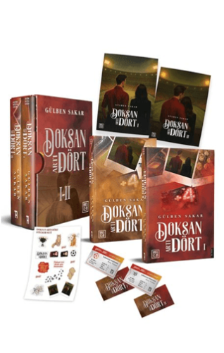 Edebiyat,Roman, - Athica Yayınları - Doksan Artı Dört 1-2 Kutulu Set