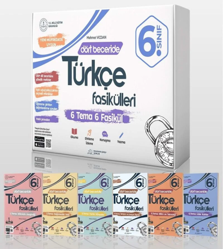 Paragrafın Şifresi Yayınları 6. Sınıf Dört Beceride Türkçe Fasikülleri