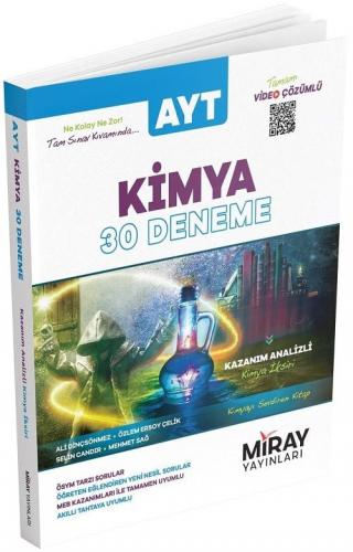Miray Yayınları AYT Kimya 30 Deneme Video Çözümlü Ali Dinçsönmez