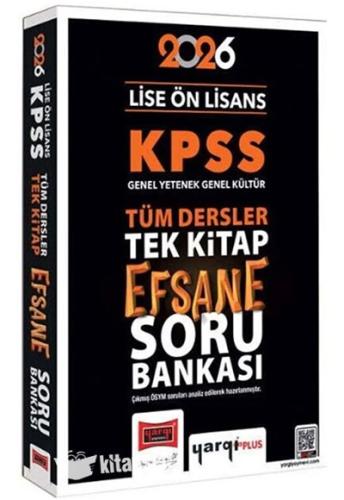 Yargı Yayınları 2026 KPSS Lise Ön Lisans GK-GY Tüm Dersler Tek Kitap Efsane Soru Bankası