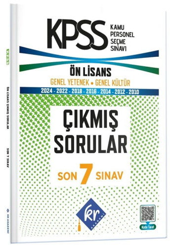 KR Akademi 2026 KPSS Ön Lisans Çıkmış Sorular Son 7 Sınav