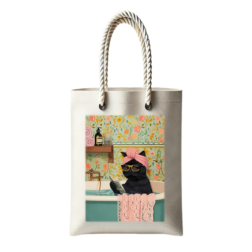 Kırtasiye Malzemeleri, - cantasepette - Banyo Yapan Kedi Temalı Fermua