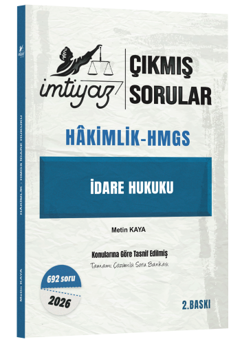 HMGS, Hakimlik Sınavları,HMGS Çıkmış Sorular, - İmtiyaz Yayıncılık - İ