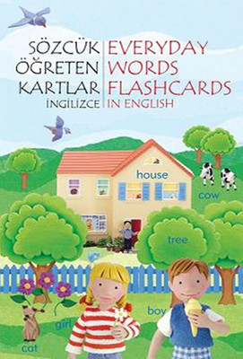 Çocuk Kitapları, - 1001 Çiçek Kitaplar - Sözcük Öğreten Kartlar - İngi