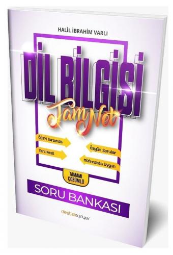 Destek Kariyer Yayınları KPSS TYT AYT Dil Bilgisi Çözümlü Soru Bankası