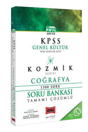 Yargı Yayınları 2022 KPSS Tüm Adaylar İçin Genel Kültür Kozmik Serisi Tamamı Çözümlü Coğrafya Soru Bankası