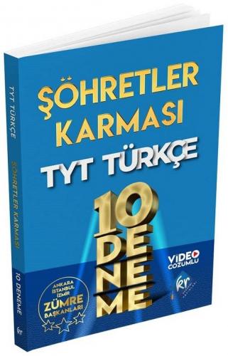 KR Akademi TYT Türkçe Şöhretler Karması 10 Deneme Komisyon