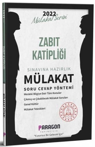 KAMPANYALI Paragon Yayınları 2022 Zabıt Katipliği Sınavı Mülakat Kitabı Soru Cevap