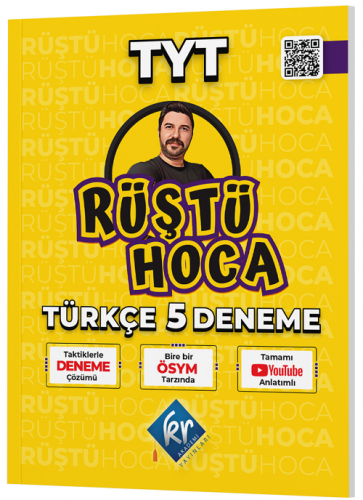 KR Akademi 2023 Rüştü Hoca TYT Türkçe 5 Deneme