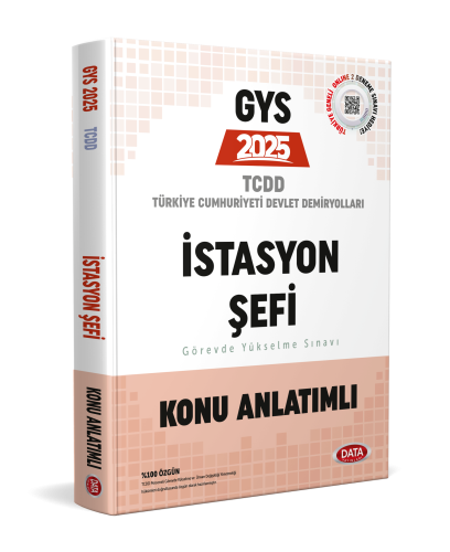 GYS Kitapları - Data Yayınları 2025 TCDD GYS İstasyon Şefi Konu Anlatı