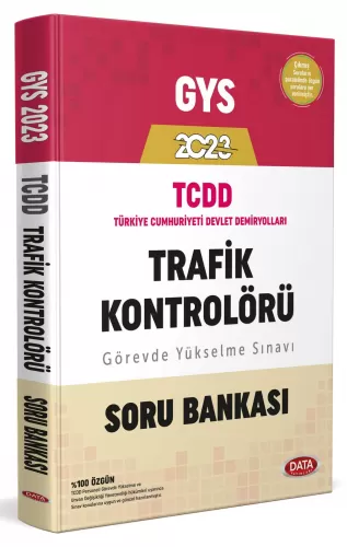 Data Yayınları 2023 TCDD GYS Trafik Kontrolörü Soru Bankası Komisyon