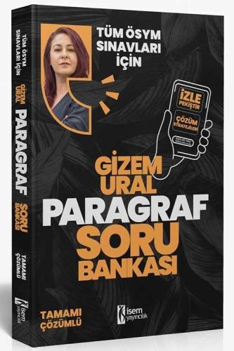 İsem Yayınları 2024 Tüm ÖSYM Sınavları İçin Paragraf Soru Bankası Gize