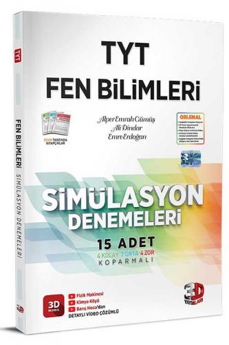 3D Yayınları TYT Fen Bilimleri Simülasyon Denemeleri Komisyon