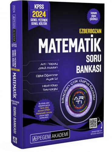 Pegem Yayınları 2024 Ezberbozan KPSS Genel Yetenek Genel Kültür Matema
