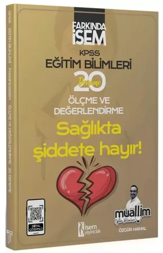 İsem Yayınları KPSS Eğitim Bilimleri Ölçme ve Değerlendirme Muallim 20