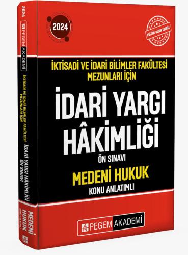 Pegem Yayınları 2024 İktisadi ve İdari Bilimler Fakültesi Mezunları İç