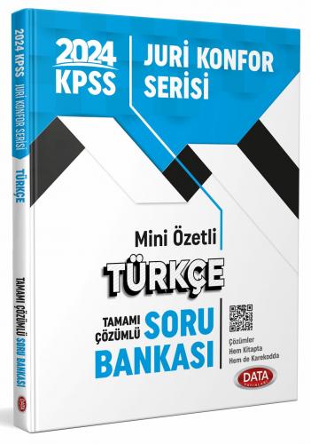 Data Yayınları 2024 KPSS Jüri Konfor Serisi Türkçe Soru Bankası Komisy