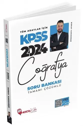 Hoca Kafası Yayınları 2024 KPSS Coğrafya Soru Bankası Çözümlü Koray Ka