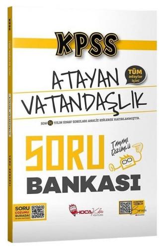 Hoca Kafası Yayınları KPSS Vatandaşlık Atayan Soru Bankası Çözümlü Kom