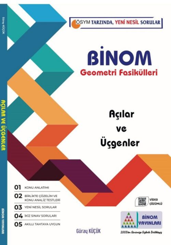 TYT Matematik Konu - Gür Yayınları Binom Açılar ve Üçgenler Geometri F