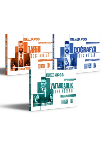 Benim Hocam Yayınları 2026 KPSS Genel Kültür Video Ders Notları Seti