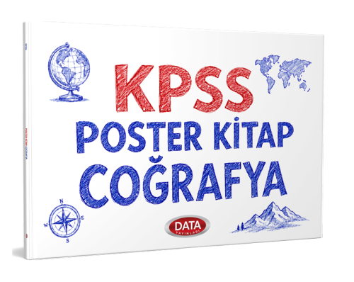 Konu Anlatımı - Data Yayınları 2026 KPSS Coğrafya Poster Kitap - Komis