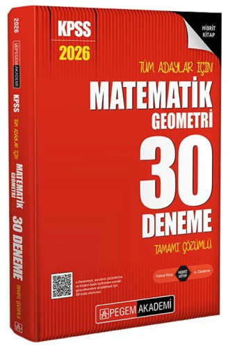 KPSS GY GK,Deneme Sınavları, - Pegem Sınav Kitapları - Pegem Yayınları